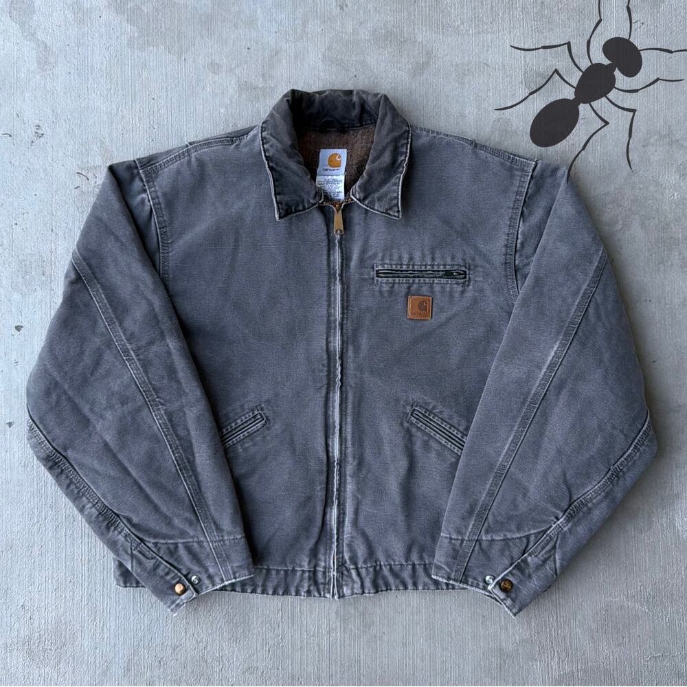 Carhartt J97 GVL gray Detroit work wear jacket